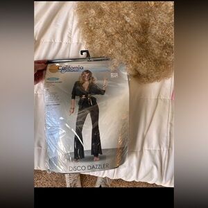 Disco Halloween Costume includes Blonde Wig